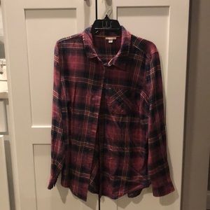 Purple & Blue Flannel